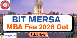 BIT Mesra Releases MBA Fee Structure 2026